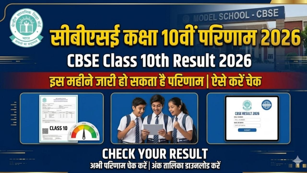 CBSE Class 10th Result 2026